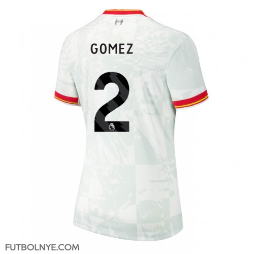 Camiseta Liverpool Joe Gomez #2 Tercera Equipación para mujer 2024-25 manga corta